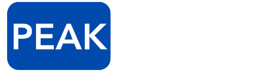 Peak Profiles white logo